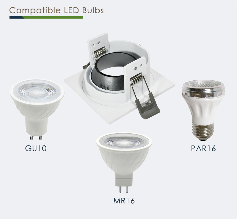 Competible Bulbs | YZ5625 LED GU10 downlight manufacturer