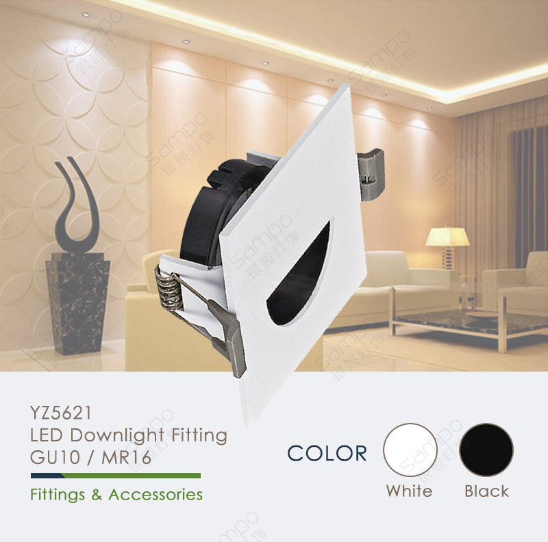 YZ5621 Kitchen LED Light Fittings For GU10 Bulbs