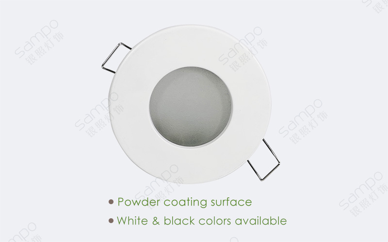 Surface Finish | YZ5632 LED GU10 Downlights & Light Fittings For Bathroom