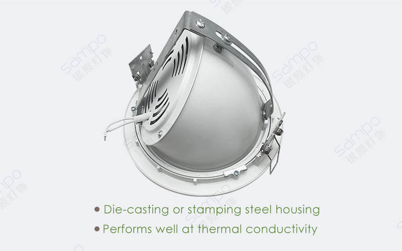 Housing | YZ5207 E27 PAR30 Gimbal Downlights And Fittings