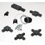 YZ6202 LED Light Track Live End Connectors And Track Light Suspension Kits