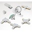 YZ6201 Flexible And T Shape Track Connectors