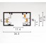 YZ6302 Track Lighting Rail System