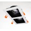 YZ5646 Double Head MR16 Grille Downlight Fitting