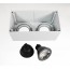 YZ5651 Double Square MR16 Surface Mounted Downlights