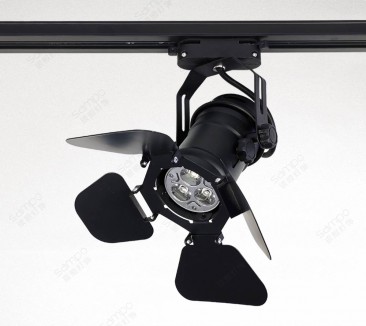 YZ5501 GU10 Barn Door Track Light