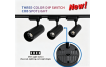3CCT DIP Switch COB Track Light – Adjustable 3000K/4000K/6000K LED Track Spotlight 3CCT DIP Switch COB Track Light – Adjustable 3000K/4000K/6000K LED Track Spotlight