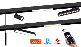 Magnetic LED Track Lighting System