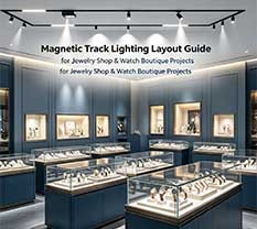 Magnetic Track Light Beam Angle Selection Guide:15°,24°,36°,60° for Boutique Retail Layout Magnetic Track Light Beam Angle Selection Guide:15°,24°,36°,60° for Boutique Retail Layout