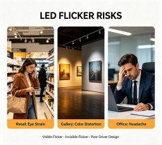 What is Flicker in LED Lights and Why It Matters for Commercial Lighting Projects