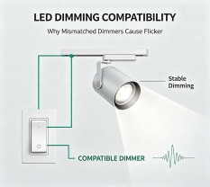 What Is LED Dimming Compatibility? Why Mismatched Dimmers Cause Flicker What Is LED Dimming Compatibility? Why Mismatched Dimmers Cause Flicker