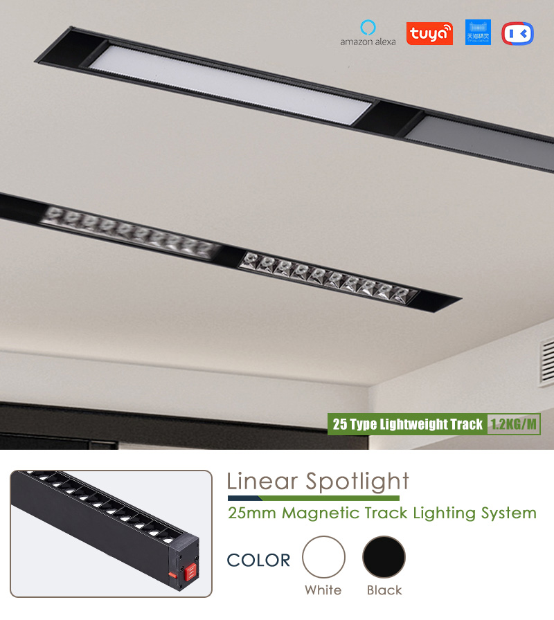 LED Track Linear Light With Smart Control System