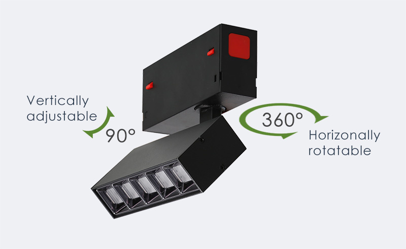 Rotatable And Suspended Linear LED Light Fixtures