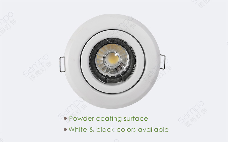 Surface Finish | YZ5634 White GU10 Downlight Fittings