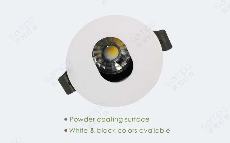 Surface Finish | YZ5618 GU10 Wall Washer Downlights