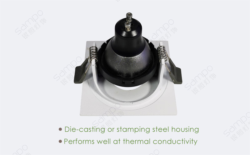 Housing | YZ5619 GU10 Downlight Holder And Fitting