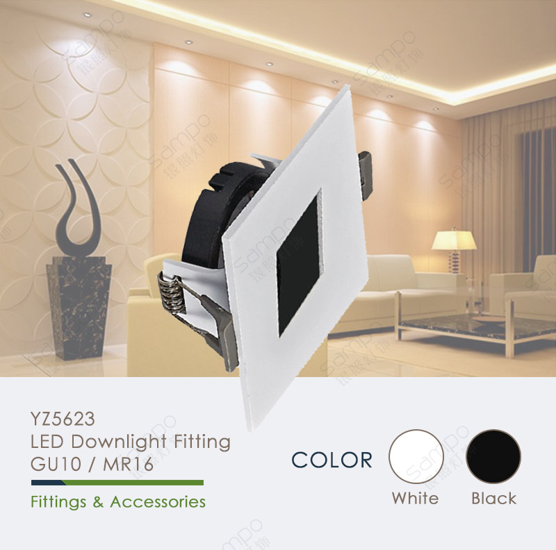 YZ5623 GU10 LED Spotlight Fittings And Fixtures