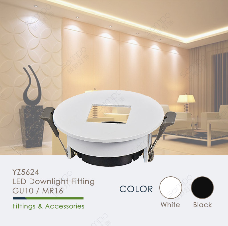 YZ5624 GU10 LED Downlight Kits And Fittings