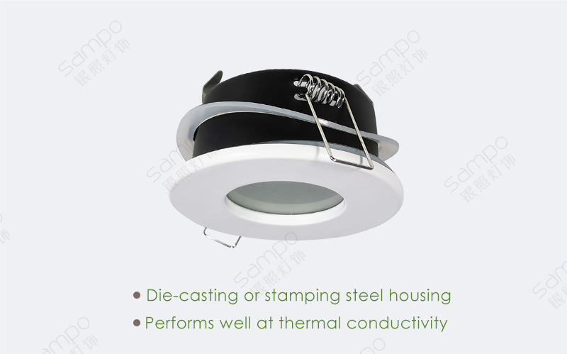 Housing | YZ5632 LED GU10 Downlights And Light Fittings For Bathroom