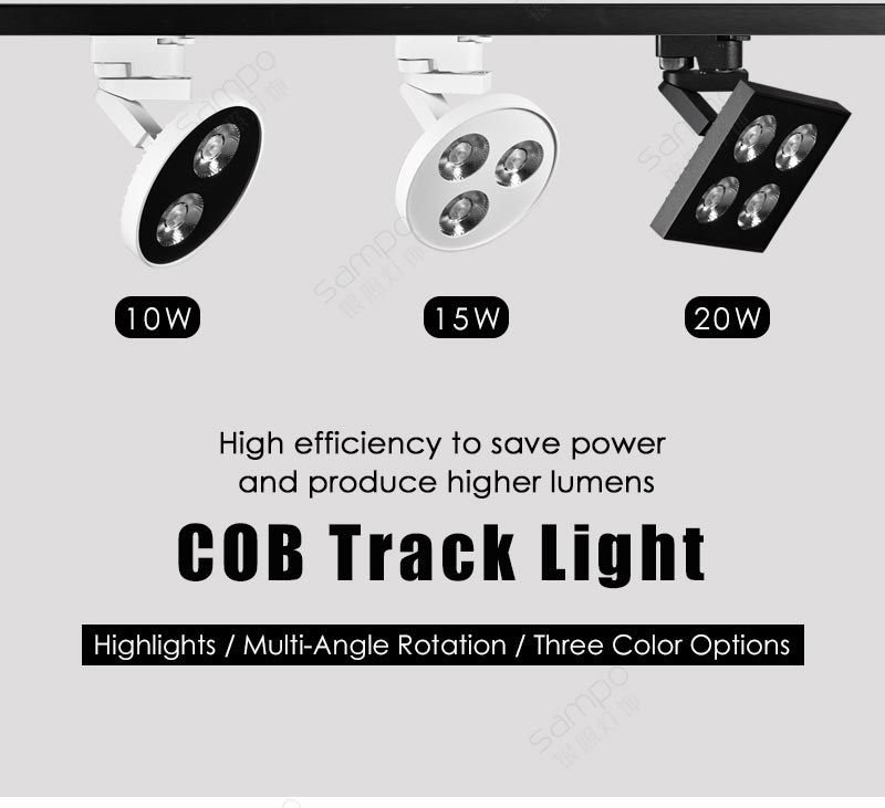 YZ7217 10W 15W 20W LED Track Flood Lights