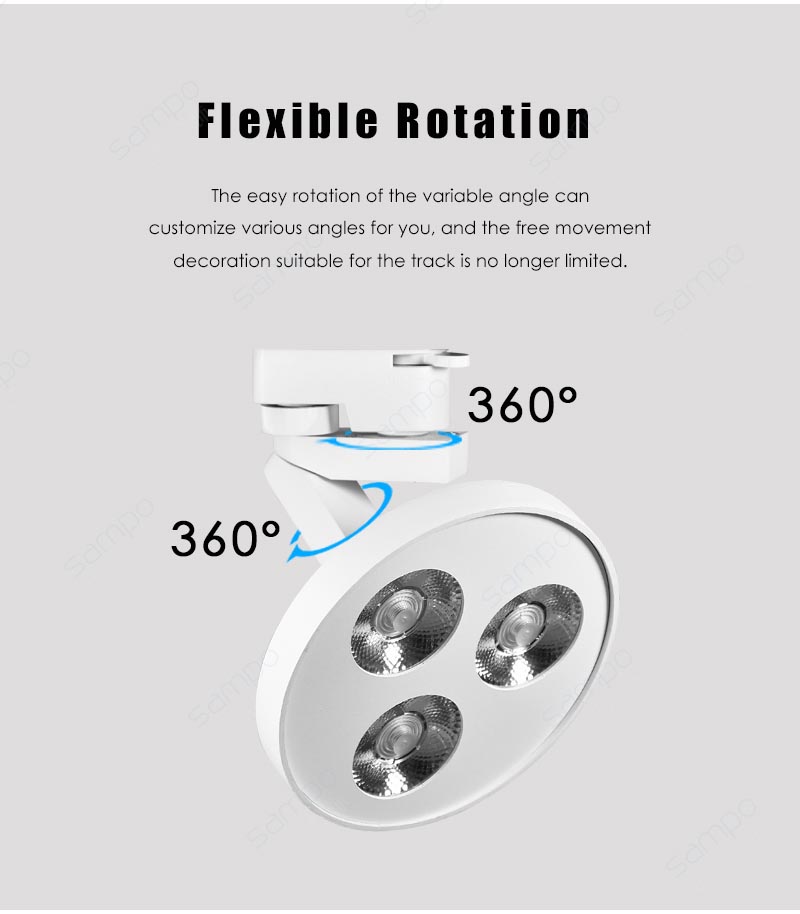 Rotatable | YZ7217 10W 15W 20W LED Track Flood Lights