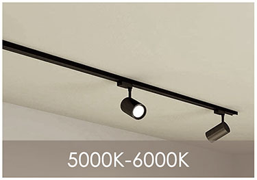 Color Temperature: 5000K-6000K | Suspended LED Track Lighting System