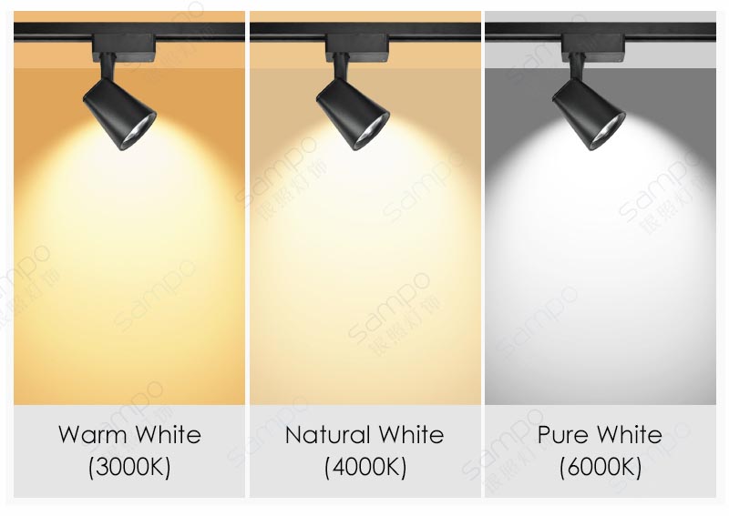 Color Temperature | YZ7103 Best Modern Track Lighting For Living Room