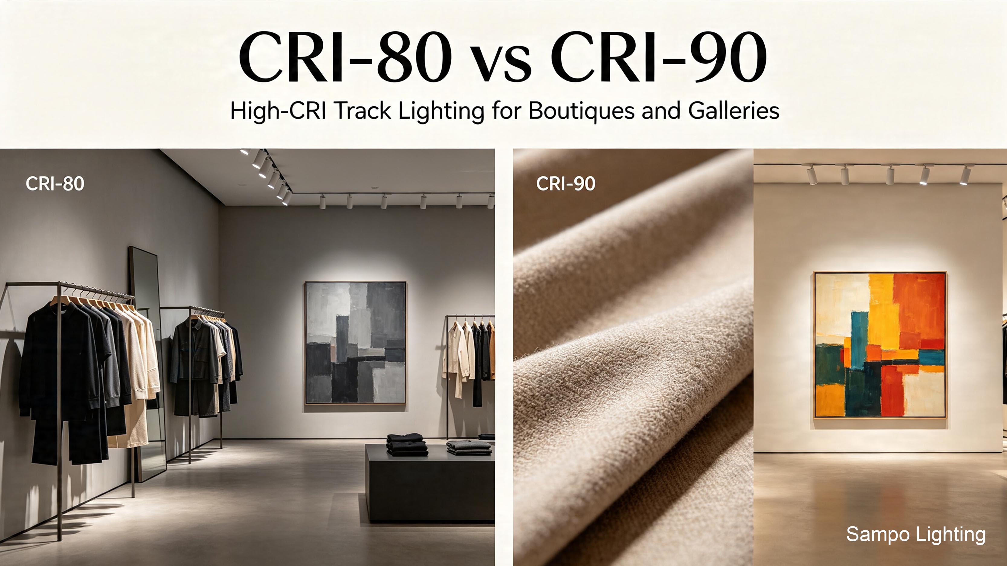 CRI‑80‑vs‑CRI‑90‑track‑lighting‑for‑clothing‑store‑gallery