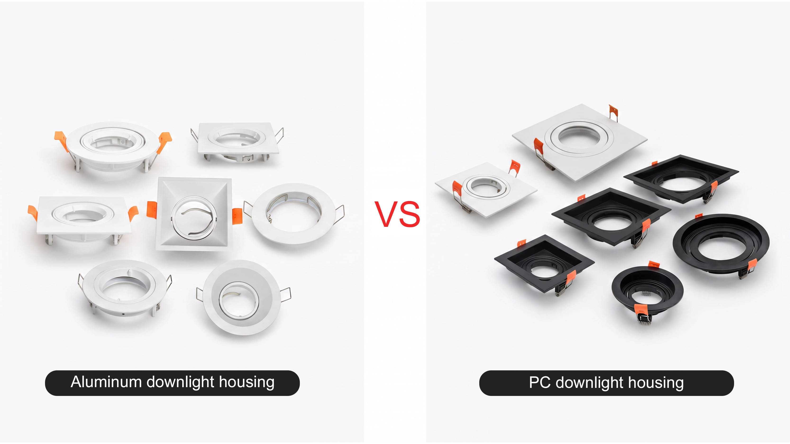 round-square-adjustable-aluminum-recessed-downlight-housing-foshan-factory