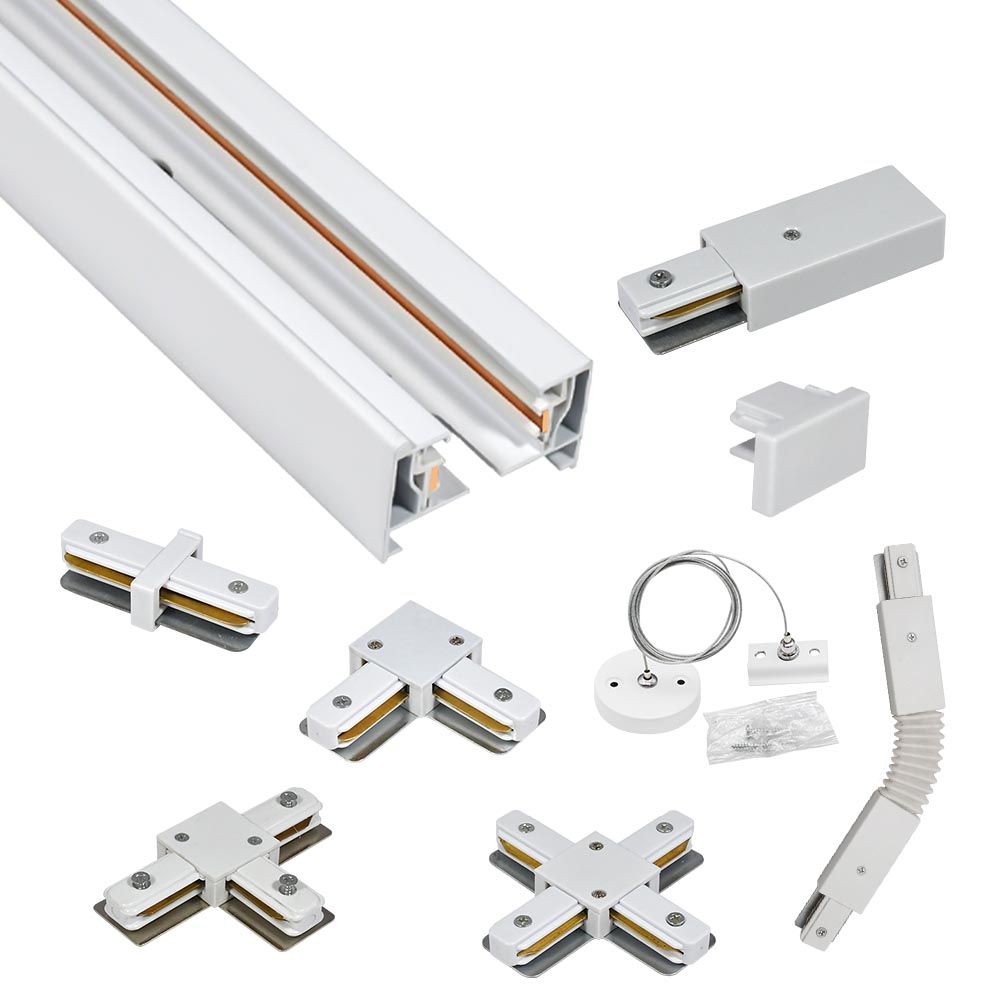2 wire track rail